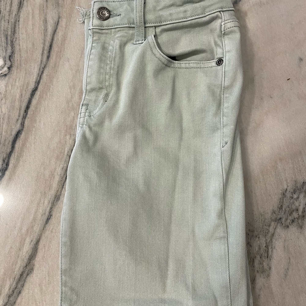 Francesca’s Light Green Casual Pants